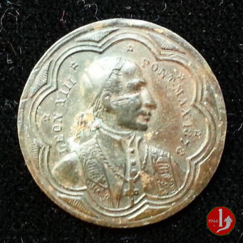 43-Elezione al Pontificato 20mm 1878 43-Elezione al Pontificato 20mm 1878