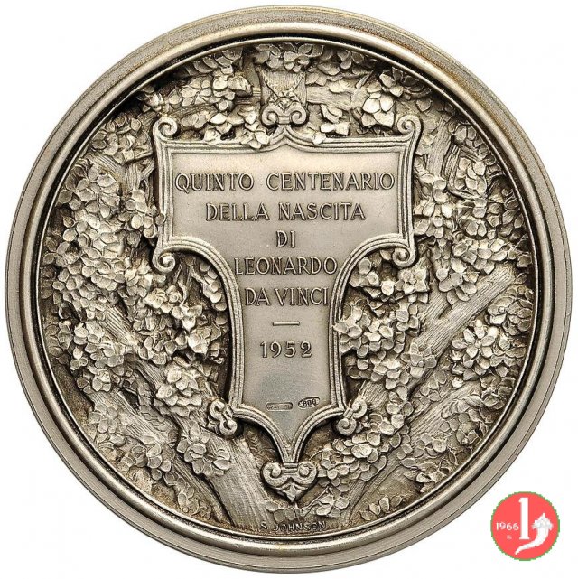 500° Leonardo da Vinci 1952 1952 500° Leonardo da Vinci 1952 1952