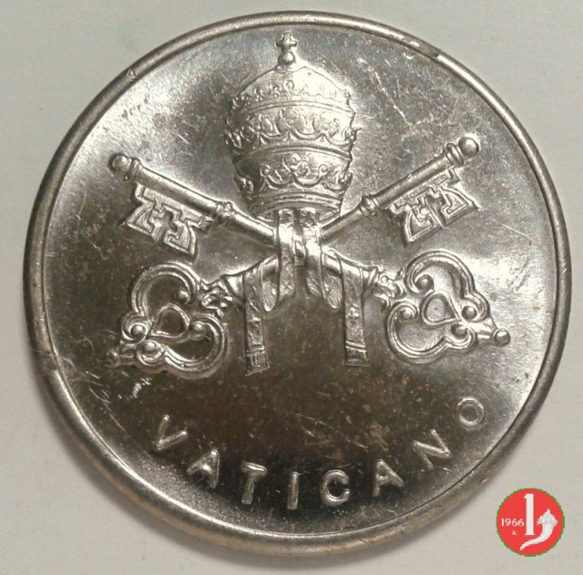 58- Triregno su Chiavi decussate Vaticano 1975 58- Triregno su Chiavi decussate Vaticano 1975