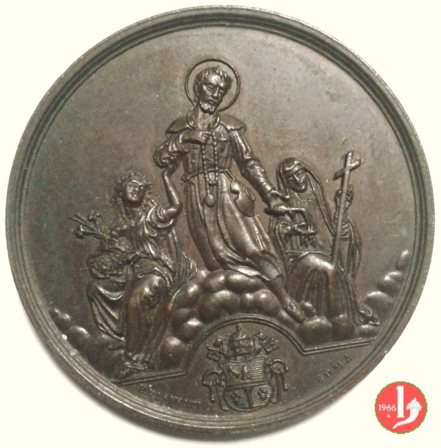 5-Canonizzazione di G. B. Labre 1881 5-Canonizzazione di G. B. Labre 1881