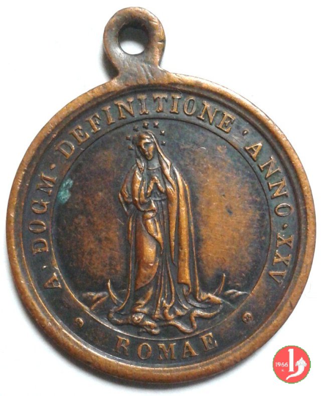 5-XXV° Proclamazione Dogma Immacolata 1879 5-XXV° Proclamazione Dogma Immacolata 1879