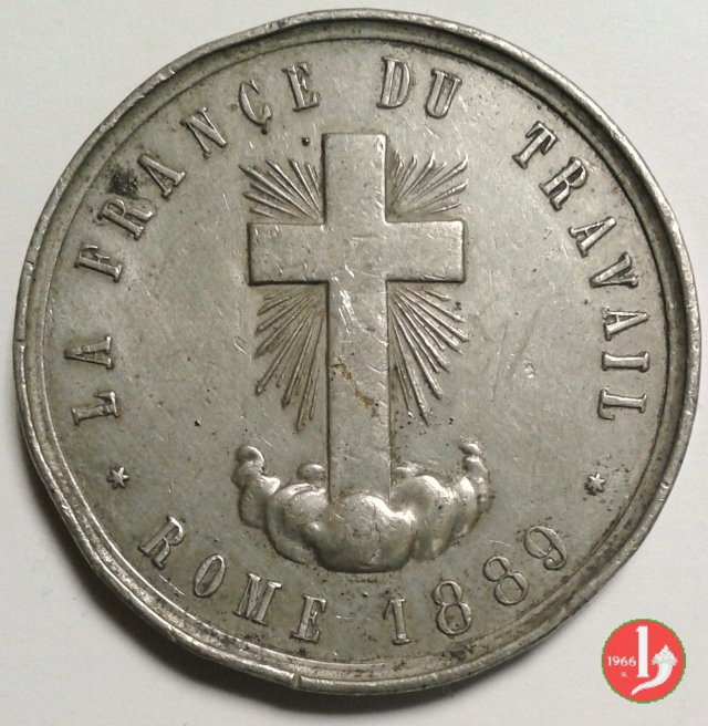 6-Pellegrinaggio Francese a Roma 1889 6-Pellegrinaggio Francese a Roma 1889