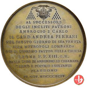 8-Card. Ferrari Arcivescovo di Milano 1894 8-Card. Ferrari Arcivescovo di Milano 1894