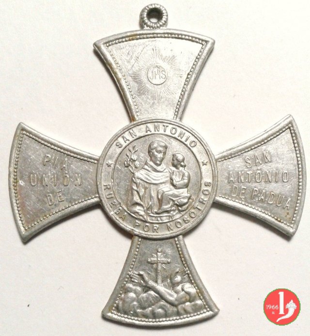 8-Distintivo Pia Unione di S. Antonio da PD 1892 8-Distintivo Pia Unione di S. Antonio da PD 1892