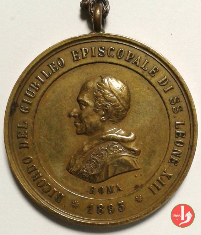 8- Giubileo Episcop.-Chiesa S. Gioacchino 40mm 1893 8- Giubileo Episcop.-Chiesa S. Gioacchino 40mm 1893
