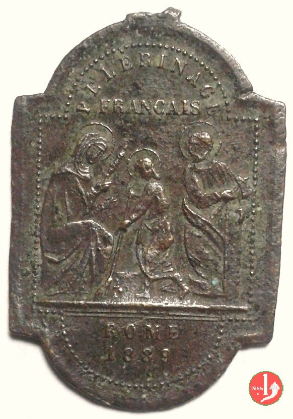 8-Pellegrinaggio Francese a Roma 1889 8-Pellegrinaggio Francese a Roma 1889