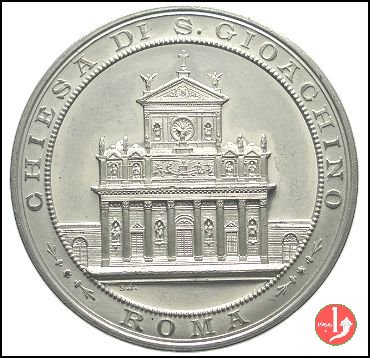 9- Giub. Episc. -Chiesa S. Gioacchino 47mm 1893 9- Giub. Episc. -Chiesa S. Gioacchino 47mm 1893