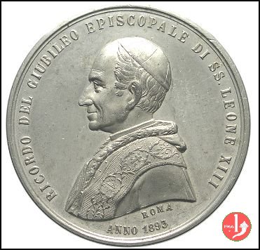 9- Giub. Episc. -Chiesa S. Gioacchino 47mm 1893 9- Giub. Episc. -Chiesa S. Gioacchino 47mm 1893