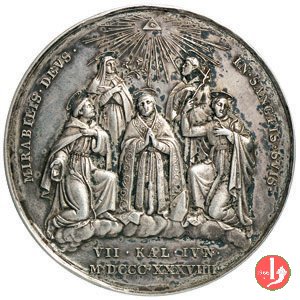 A. IX - Canonizzazione del 1839 -p58 1839 (Roma) A. IX - Canonizzazione del 1839 -p58 1839 (Roma)