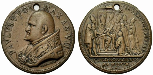 A . VII - Canonizzazione di San Carlo Borroneo 1611 (Roma)