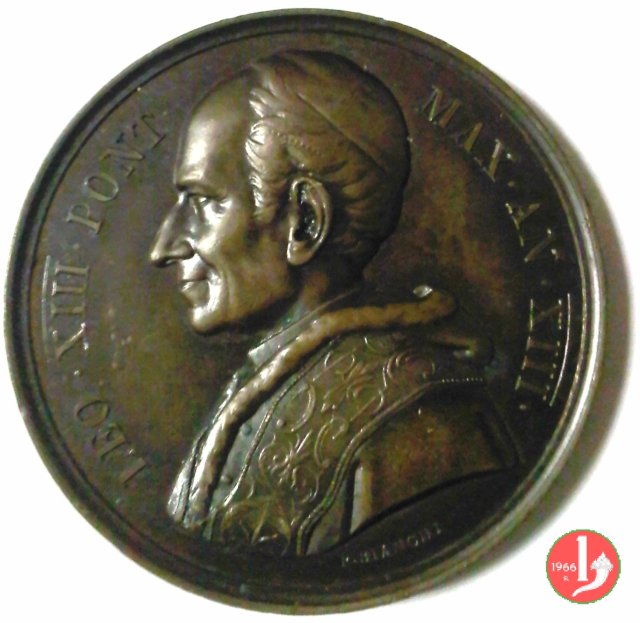 A. XIII -Il Papa privo di libertà 1890 A. XIII -Il Papa privo di libertà 1890