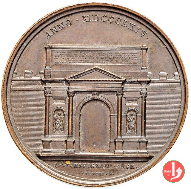 A. XIX -Restauro di Porta Pia 1864 (Roma) A. XIX -Restauro di Porta Pia 1864 (Roma)