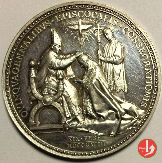 1- A. XVI -50° Consacrazione Episcopale 1893 1- A. XVI -50° Consacrazione Episcopale 1893