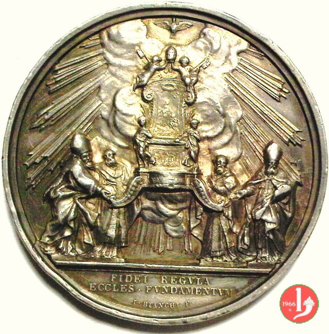 A. XV -La Cattedra di S. Pietro 1860 (Roma) A. XV -La Cattedra di S. Pietro 1860 (Roma)