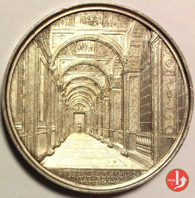A. XXIII -La Galleria Piana in Vaticano 1868 (Roma) A. XXIII -La Galleria Piana in Vaticano 1868 (Roma)