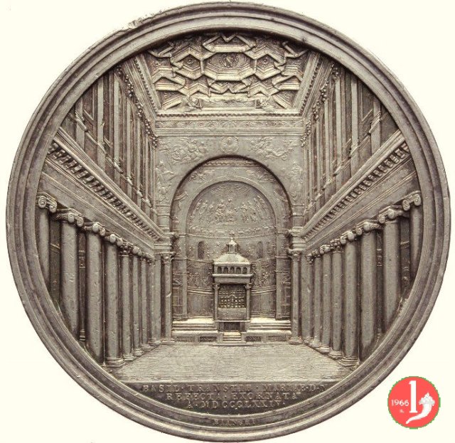 A. XXIX -Restauro Basilica S. Maria in Trastevere 1874 (Roma) A. XXIX -Restauro Basilica S. Maria in Trastevere 1874 (Roma)