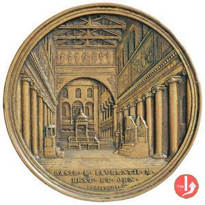 A. XXVIII -Restauro Basilica di S. Lorenzo 1873 (Roma) A. XXVIII -Restauro Basilica di S. Lorenzo 1873 (Roma)