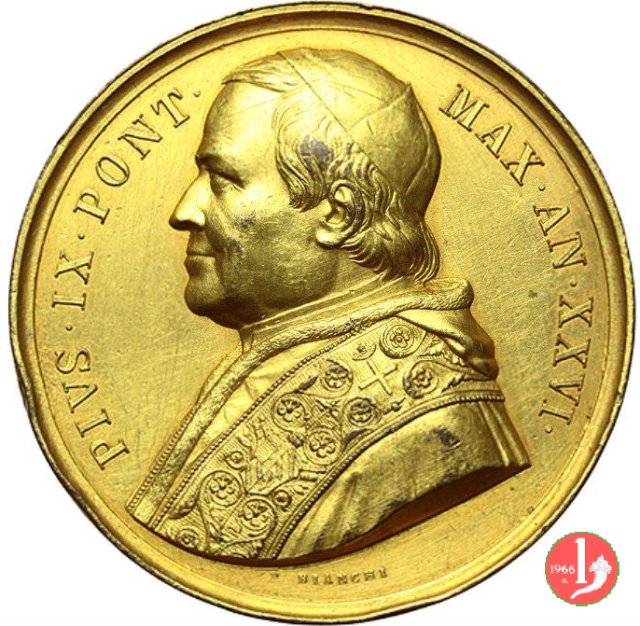 A. XXVI - XXV Ann. Elezione al pontificato 1871 (Roma) A. XXVI - XXV Ann. Elezione al pontificato 1871 (Roma)