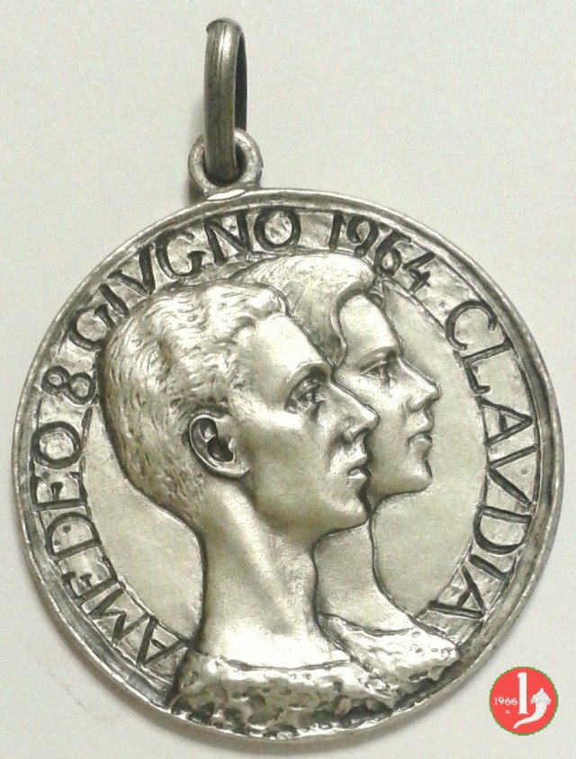 Amedeo d'Aosta e Claudia d'Orleans 1964 1964 Amedeo d'Aosta e Claudia d'Orleans 1964 1964