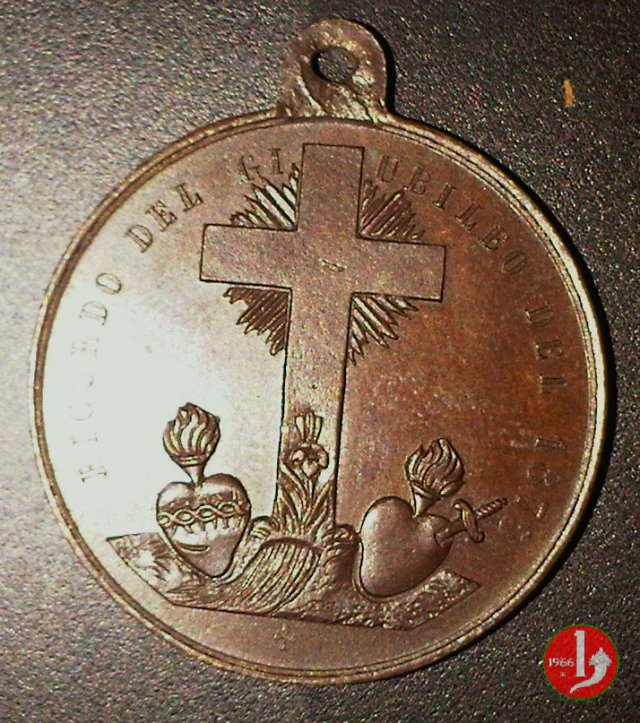 Anno Santo 1875 Croce -B10 1875 Anno Santo 1875 Croce -B10 1875