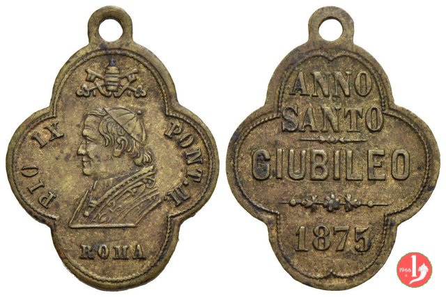 Anno Santo 1875 Giubileo -B11 1875 Anno Santo 1875 Giubileo -B11 1875