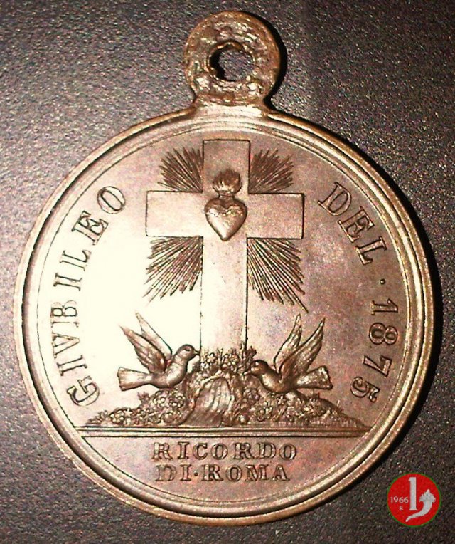 Anno Santo 1875 S. Cuore -B8 1875 Anno Santo 1875 S. Cuore -B8 1875