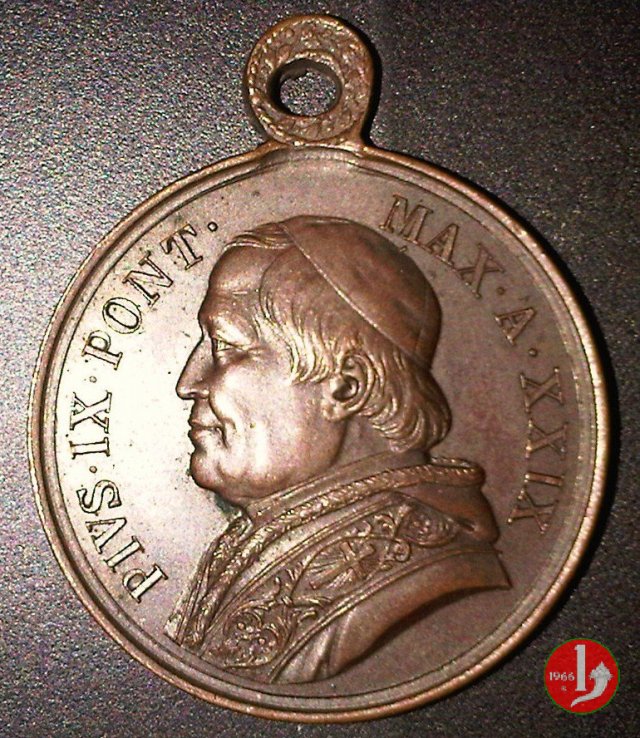 Anno Santo 1875 S. Cuore -B8 1875 Anno Santo 1875 S. Cuore -B8 1875