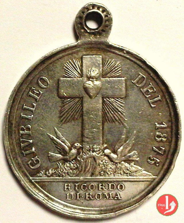 Anno Santo 1875 S. Cuore -B8 1875 Anno Santo 1875 S. Cuore -B8 1875