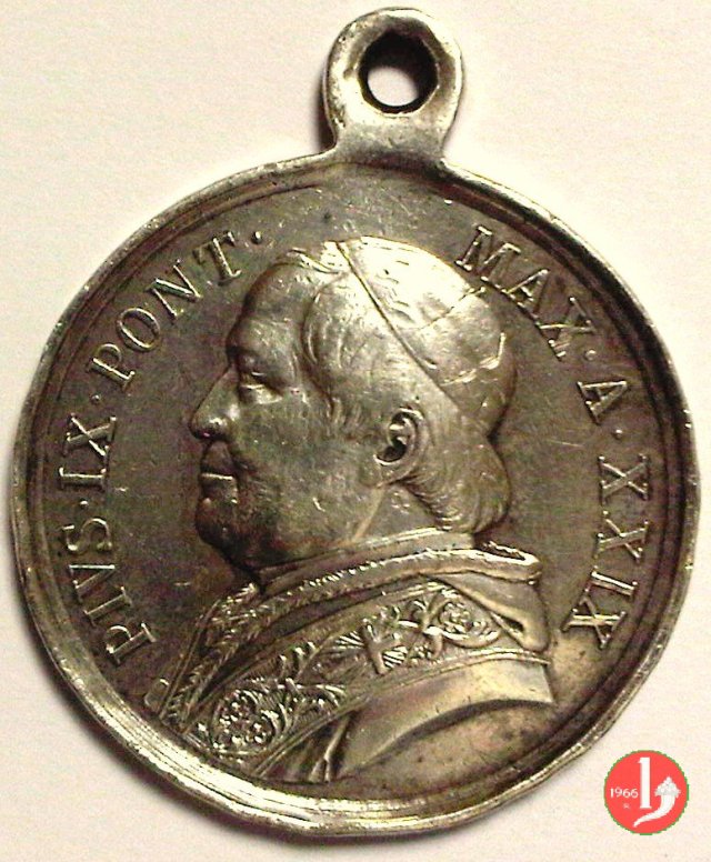 Anno Santo 1875 S. Cuore -B8 1875 Anno Santo 1875 S. Cuore -B8 1875