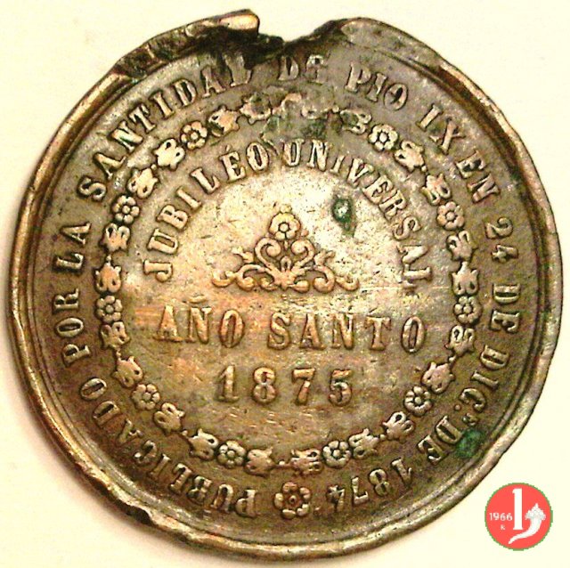 Anno Santo 1875 1874 Anno Santo 1875 1874
