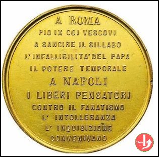 Anticoncilio di Napoli -B44 1869 Anticoncilio di Napoli -B44 1869