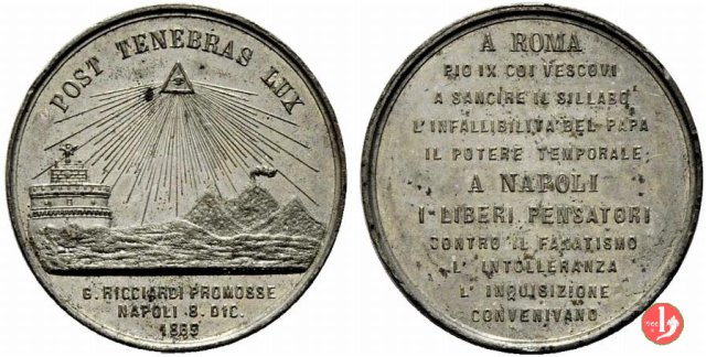 Anticoncilio di Napoli -B44 1869 Anticoncilio di Napoli -B44 1869