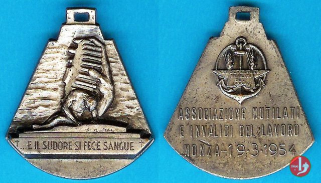 Ass. Mutilati e Invalidi del Lavoro 1954 1954 Ass. Mutilati e Invalidi del Lavoro 1954 1954