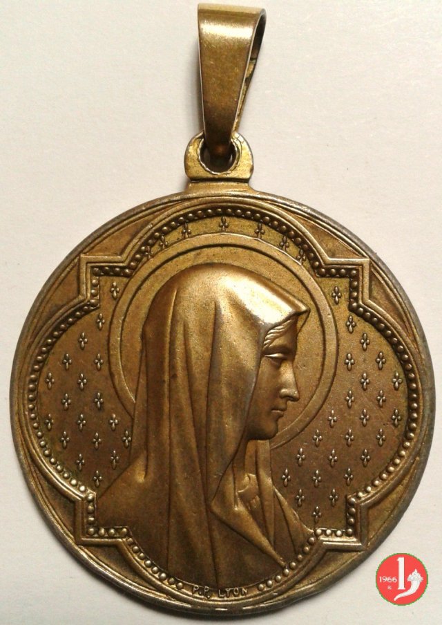 B. V. Maria Velata 32mm 1878 B. V. Maria Velata 32mm 1878