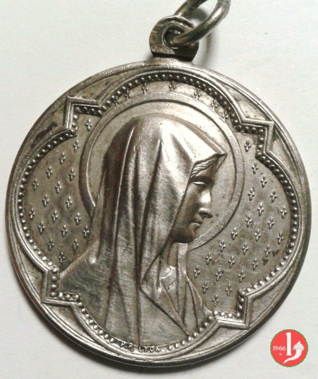 B. V. Maria Velata 32mm 1878 B. V. Maria Velata 32mm 1878