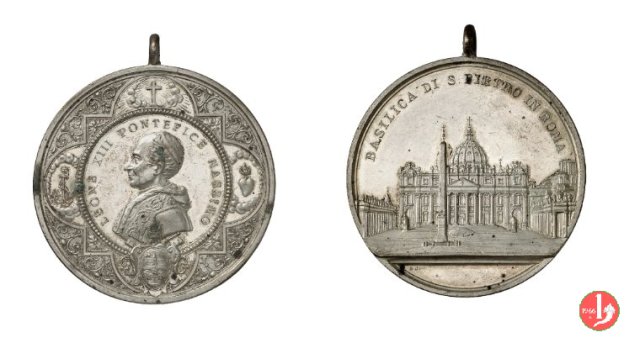 Basilica di San Pietro 51mm -Mo522 1878 Basilica di San Pietro 51mm -Mo522 1878