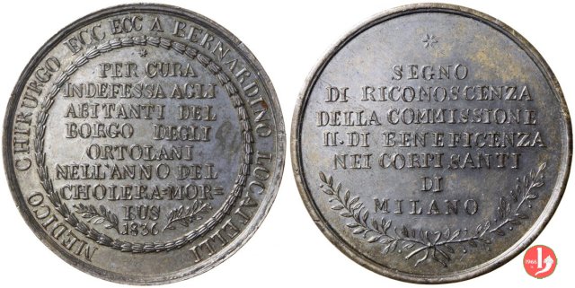 Bernardino Locatelli - Colera 1836 -T242 1836