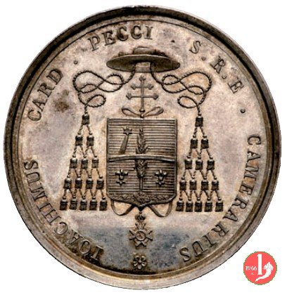 Camerlengo Card. Pecci -Bo107 1878 Camerlengo Card. Pecci -Bo107 1878