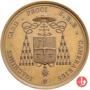 Camerlengo Card. Pecci -Bo107 1878 Camerlengo Card. Pecci -Bo107 1878