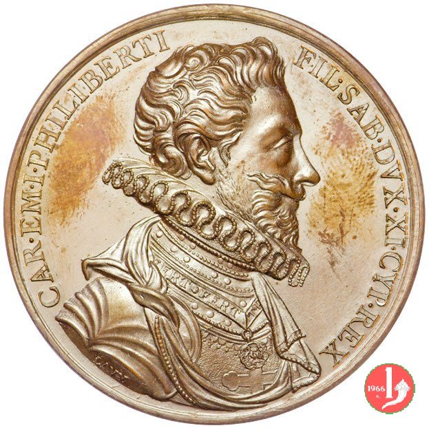 Carlo Emanuele I 1580-1630 -UdS66 1865 (Torino) Carlo Emanuele I 1580-1630 -UdS66 1865 (Torino)