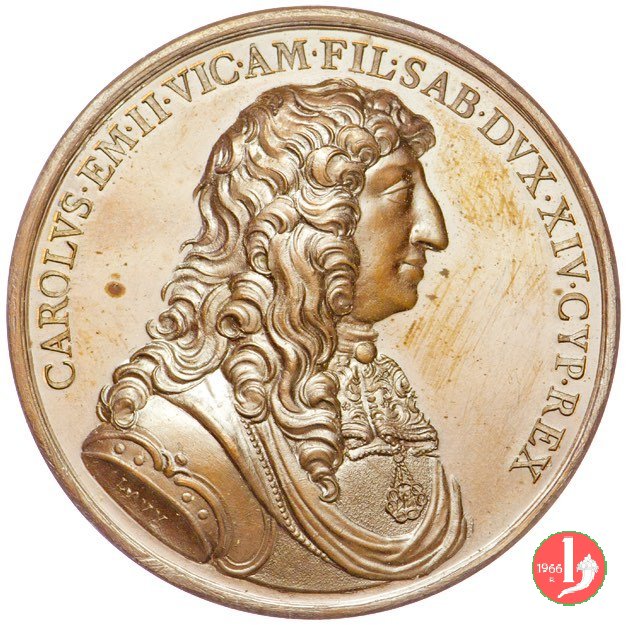 Carlo Emanuele II 1638-1675 -UdS71 1865 (Torino) Carlo Emanuele II 1638-1675 -UdS71 1865 (Torino)