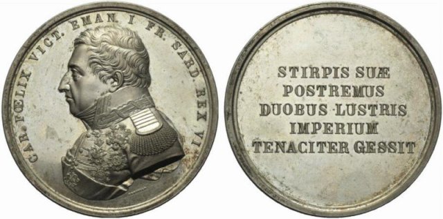 Carlo Felice 1821-1831 -UdS86 1865 Carlo Felice 1821-1831 -UdS86 1865