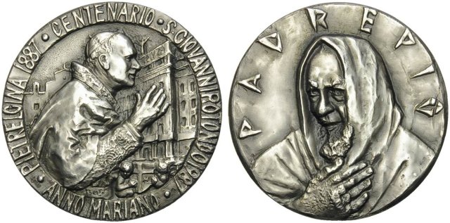 Centenario di Padre Pio 25-05-1987 1987