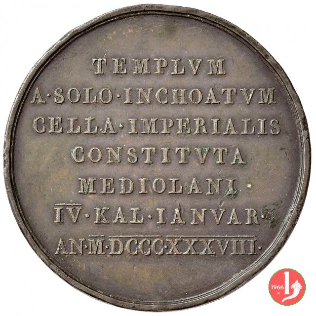 Chiesa di San Carlo al Corso inizio 04-01-1838 1838 Chiesa di San Carlo al Corso inizio 04-01-1838 1838