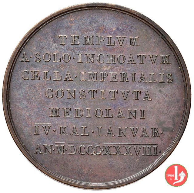 Chiesa di San Carlo al Corso inizio 04-01-1838 1838 Chiesa di San Carlo al Corso inizio 04-01-1838 1838