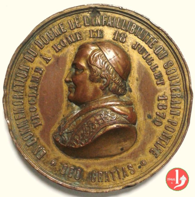 Chiusura Conc.-Infallibilita' Papale -B16 1870 Chiusura Conc.-Infallibilita' Papale -B16 1870