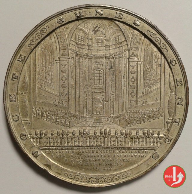 Concilio Ecum. - B. S. Pietro interno -B14 1869 Concilio Ecum. - B. S. Pietro interno -B14 1869
