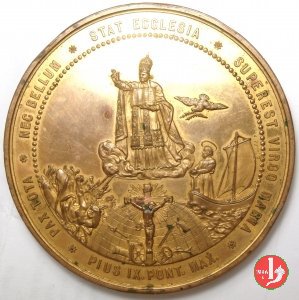Concilio Ecum. - Benedizione Apost. -B19 1869 Concilio Ecum. - Benedizione Apost. -B19 1869
