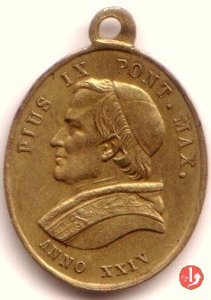 Concilio Ecum. -Papa con Vescovi -B39 1869 Concilio Ecum. -Papa con Vescovi -B39 1869