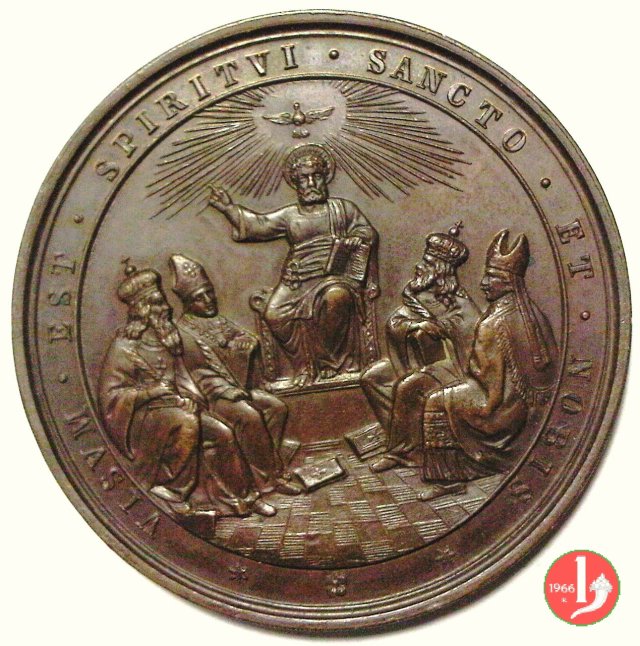 Concilio Ecum. -Pio IX e l'Immacolata -B17 1869 Concilio Ecum. -Pio IX e l'Immacolata -B17 1869